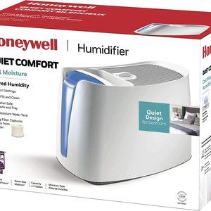 Honeywell HEV355C QuietCare Cool Moisture Humidifier, White, Break Resistant